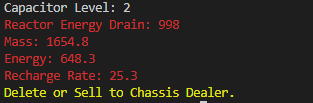 Console Output